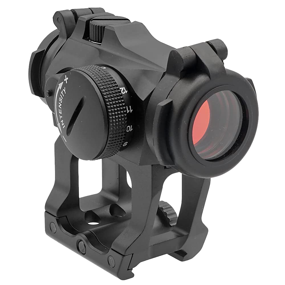 High-quality Evolution Gear Micro T2 Dot Sight with ScalarWorks Leap 1.93" Mount Replica Set with Lens Protector (T-2)