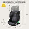 i-Size R129 Child Car Seat for 3.5 to 12 Years (100-150 cm), with Adjustable Backrest, Headrest, Side Impact Protection, Booster Seat (Black, ISOFIX)