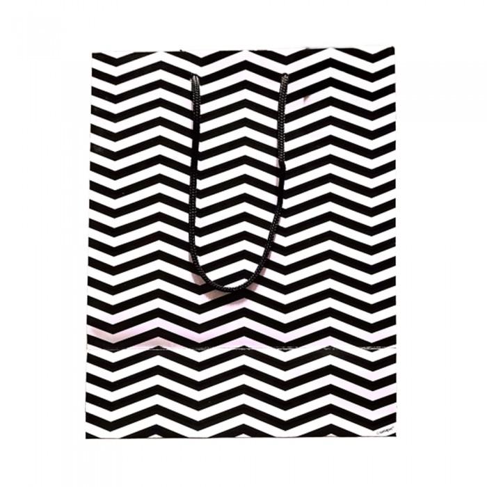 Unique Party Torba na prezenty w paski