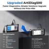 BAZARLAND30.TOPDON ArtiDiag500 Car Diagnostic Tools OBD2 Scanner Engine/ABS/SRS/OBD2 Code Reader Update .