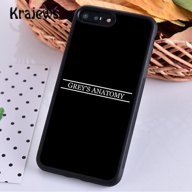 Krajews Grey's Anatomy Quotes TV Series For iPhone 17 Air 16 Phone Case Cover 15 14 Plus 12 13 Pro Max Fundas