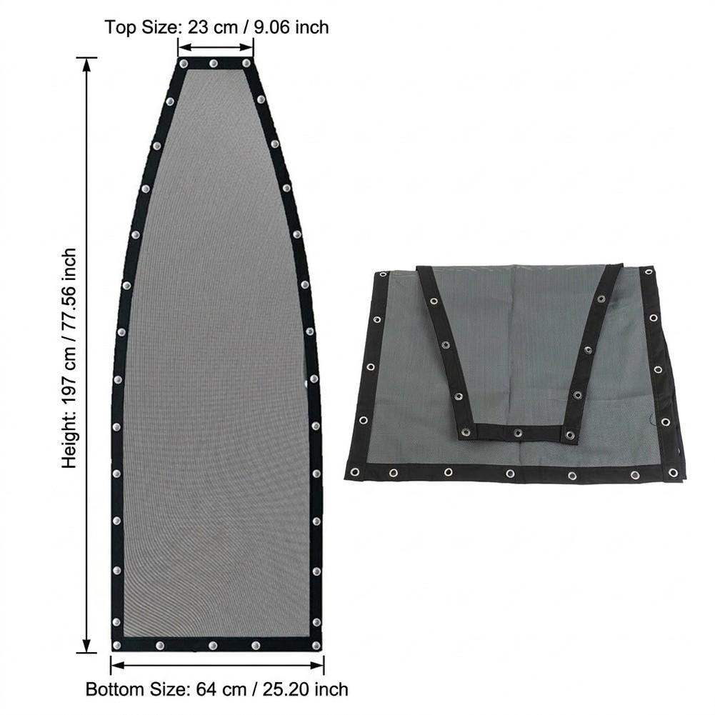 Outdoor Hanging Curved Chaise Lounge Chair Swing Replacement Fabric Cloth 64x197x23CM Patio Hanging Lounge Chair Seat Cloth
