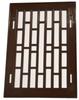 Plastic Grid With Metal Frame 14*21Cm Brown - Kra 14*21 Br