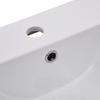 Bathroom Furniture Set White Particleboard