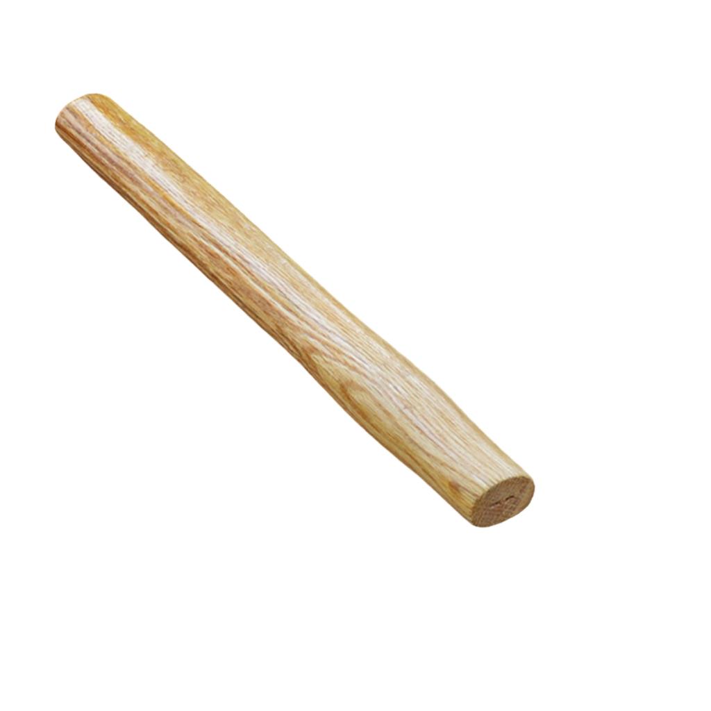 Octagonal Hammer Handle, Square-headed Hammer, Wooden Handle, Oval-shaped Wooden Grip.