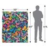 Royce McClure Butterfly Magic Silky Supersoft Blanket