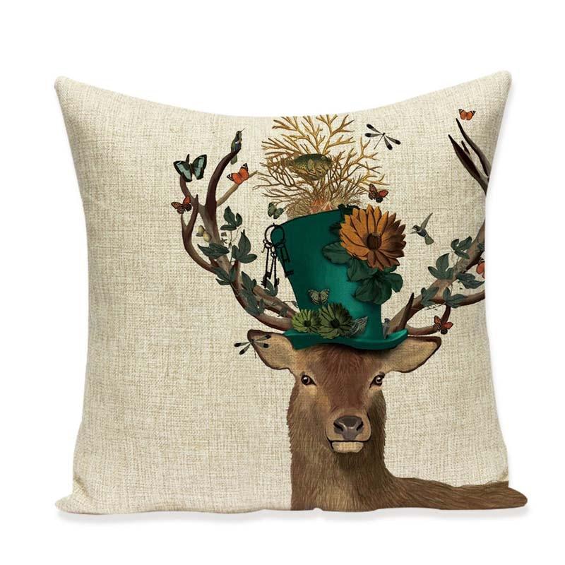 moose pillow cover