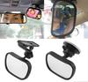 Baby Mirror 2 in 1 Mini Children Rear Convex Mirror Car Back Seat View Adjustable Auto Kids Monitor Car Accessories