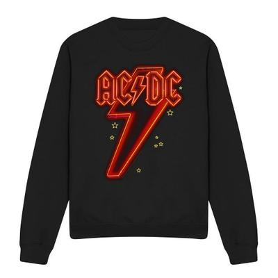 AC/DC Unisex Adult Neon Bolt Sweatshirt
