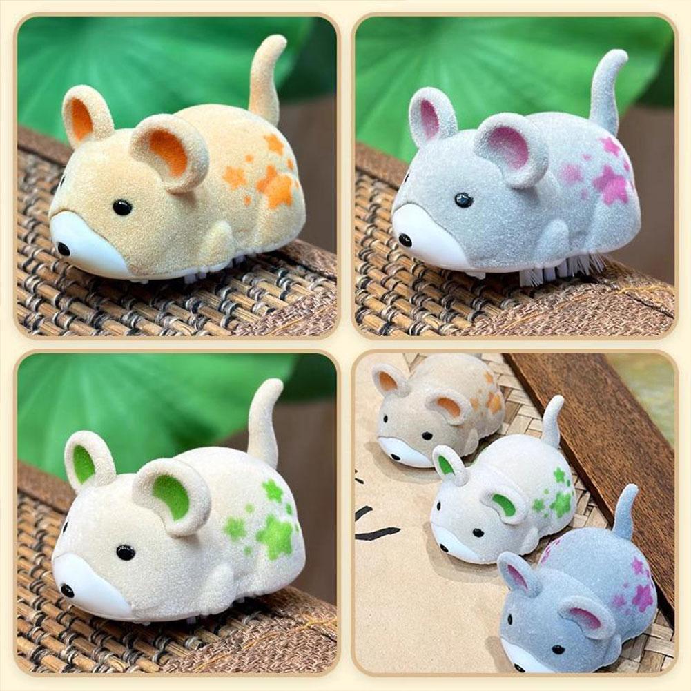 Electric Cat Toy Mouse Interactive Simulation Electric Hamster Cat Toy Self-Moving Obstacles Avoid Interactive Cat Toy