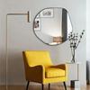 2 Pieces Wall Mirror Modern Decorative Design Home Living Room Decoration and Mirror