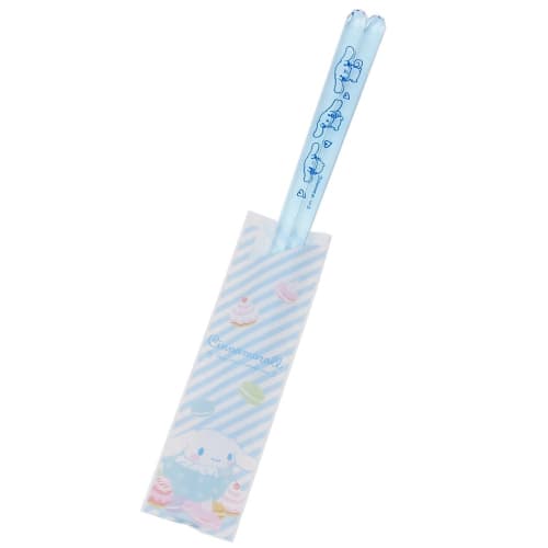 Sanrio "Cinnamoroll" Heart Clear Chopsticks, Light Blue, 490562