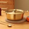 YiBo 22cm Edelstahl Koreanischer Ramen Topf