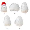 Santa Fake Beard for Facial Hair Funny Santa Beard Old Man Costume for Men Women Disguise Game Xmas Party Halloween Dres