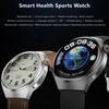 2025 Neue WATCH 4 Pro Gesundheits-Smartwatch Herren 360*360 AMOLED-Bildschirm NFC GPS-Tracker Kompass BT-Anruf Blutsauerstoff IP68 Sport-Smartwatch