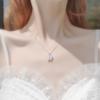 2023 Cute Trendy Star Moon Sugar Necklace New Moon Cloud Collarbone Chain Will Change Color Sugar Birthday Women's Gifts Jewelry