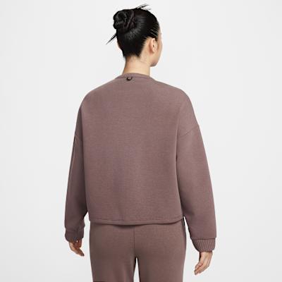 Nike Jackets Women's Dark Brown Crew Neck Moderate Other