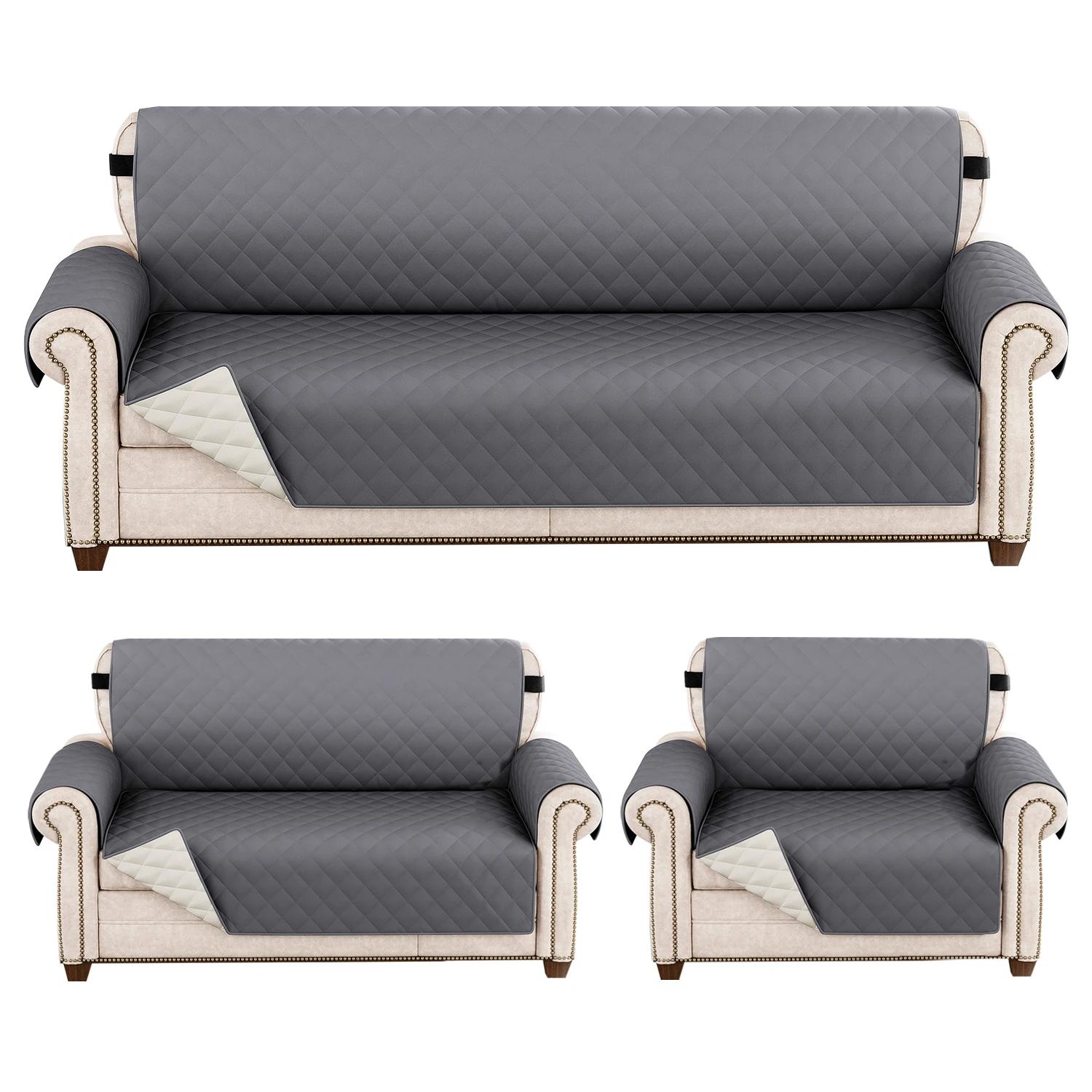 

Водонепроницаемый чехол для дивана, стеганый, износостойкий, чехол для дивана, для собак, домашних животных, детей, кресел, мебели, 1/2/3/4-местный, защита 1 Seater