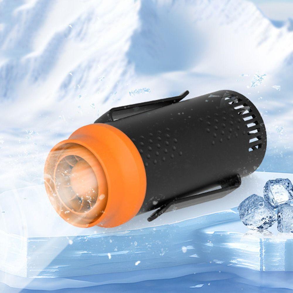 4 Gears Adjustable Waist Mounted Fan USB Rechargeable Personal Cooling Fan  Sports