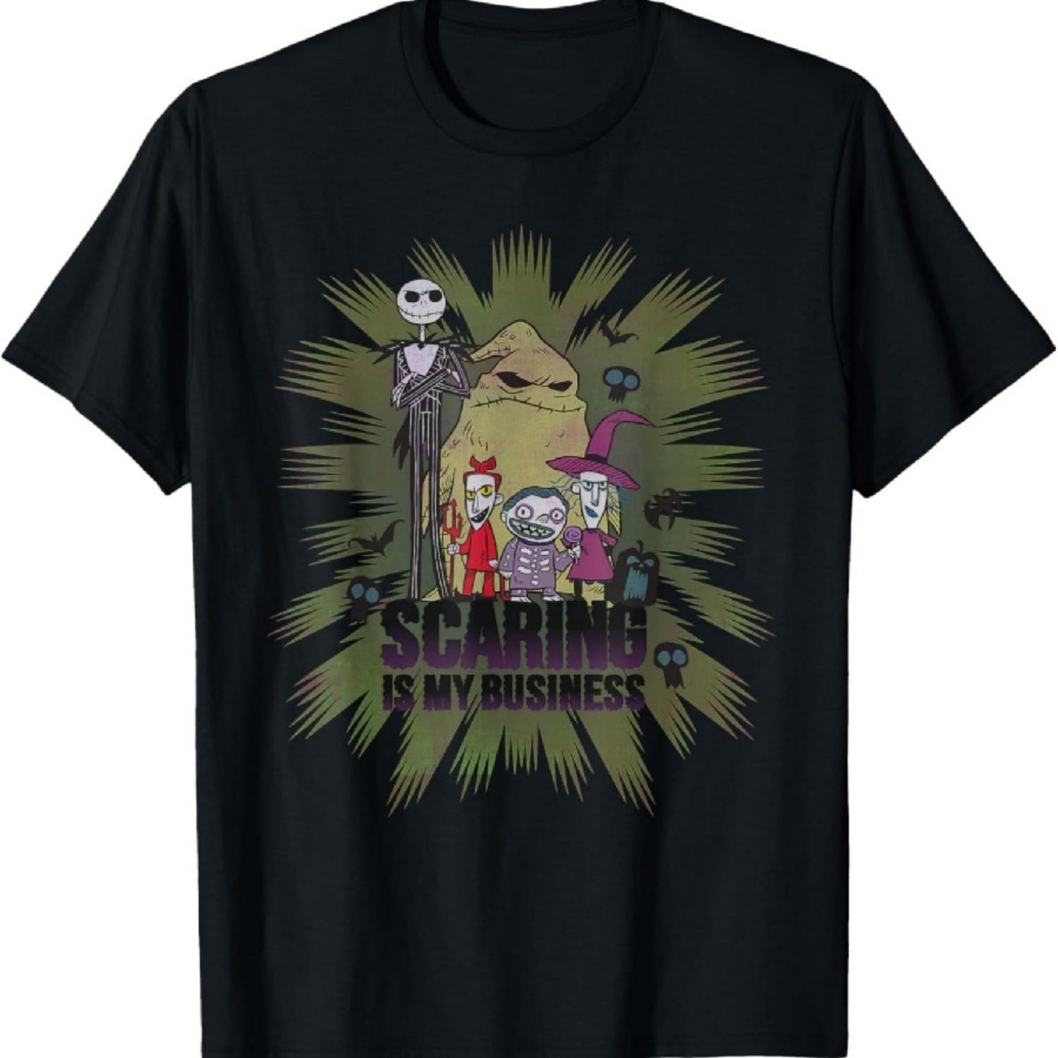 Disney The Nightmare Before Christmas Characters Halloween T-Shirt XXXXXL разноцветный