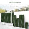 3pcs Wall Mounted Flowerpot Garden Plant Wall Hanging Flowerpot Hanging Plant Wall Box Plastic Container Can Be Assembled Tray