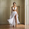 Tassels Shining Sun Skirt Dancing Skirt Belly Dance Skirt Show Costumes Spanish Skirt