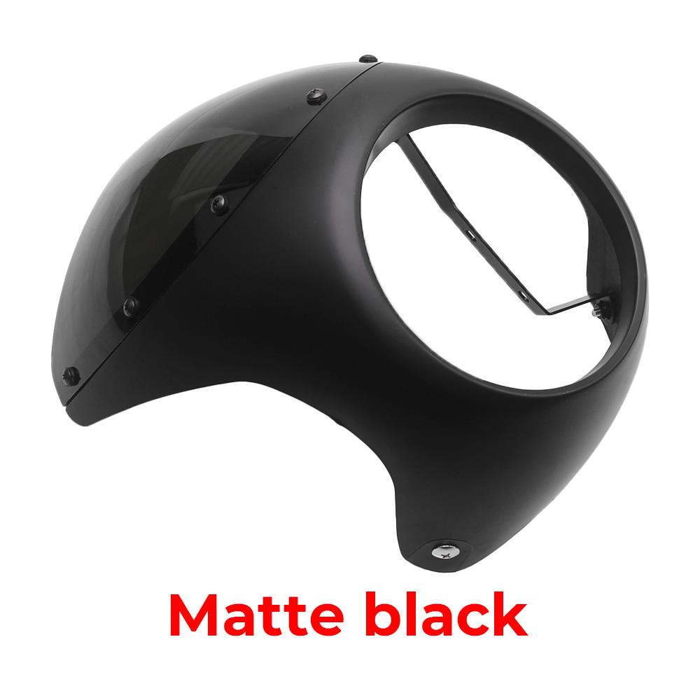 Headlight Fairing Windshield Wind Deflector Black ABS Fit For Motorcycle Headlight Fairing Motorbike Accessories Wind Deflectors