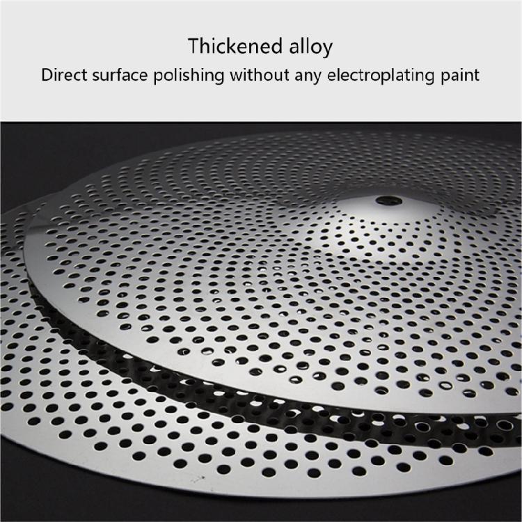 Authentic Sound Retention Quiet Cymbal Mutes Heavy Type Alloy Construction For Drummers Practice Gear