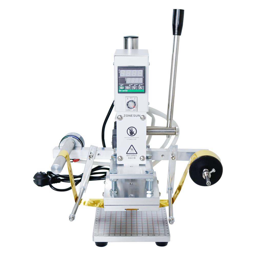 ZONESUN ZS-90E Manual Metal Hot Foil Stamping Machine