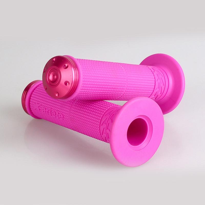 Scootor Motorcycle 7/8" 22mm Handlebar Hand Grips Rubber Handle Bar Comfortable