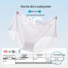 Women's Ice Silk Seamless Mid-High Waist Briefs