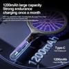 Foldable Extendable Electric Mosquito Swatter with Automatic Mosquito Lure and Strong Mosquito Killing Function Rechargeable Indoor Outdoor Use
