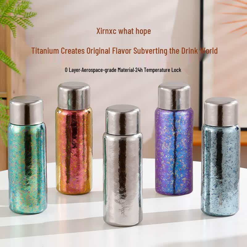 XIMX Pure Titanium Magnetic Lid Insulated Tumbler