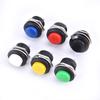 16Mm 12V-24V Waterproof Car Led Power Push Button Momentary Switch Metal On/Of