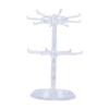 2 Tier Rotating Jewelry Display Stand Necklace Bracelet Ear s  s Watches Keychains Holder   Acrylic Jewelry  