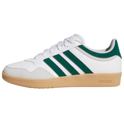 Hoops 4.0 Anti Slip Wear Resistant Low Top Skateboard Shoes Men's White Sneakers JQ2736