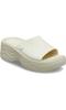 Damen Clogs Crocs Plateau Skyline 208182 Slides Sandalen Beige 37-38 EU