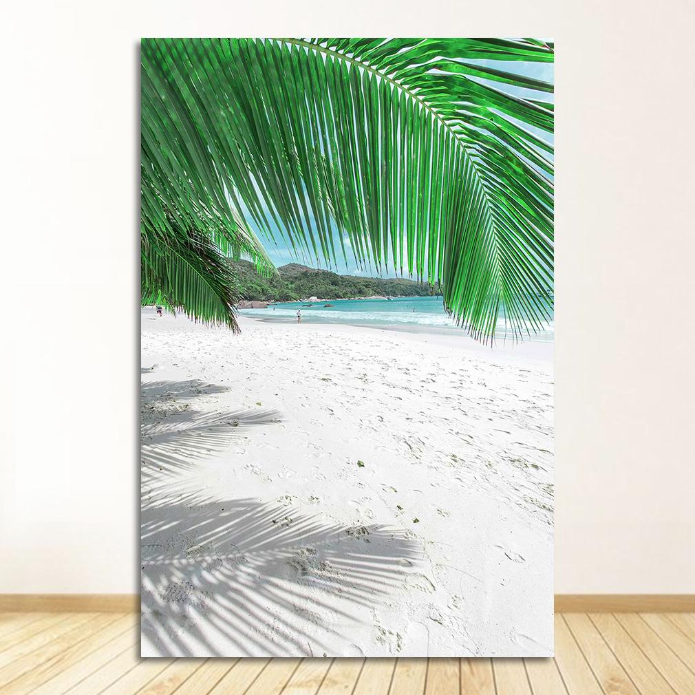 Nordic Posters And Prints Wall Art Canvas Painting Wall Pictures For Living Room Decor Sea Beach Pineapple Girl Swimming Pool
