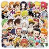 10/30/55pcs ONE PIECE Anime Cute Luffy Zoro Stickers Kawaii Cartoon Q Version Sticker Decals Phone Suitcase Laptop Sticker Toys