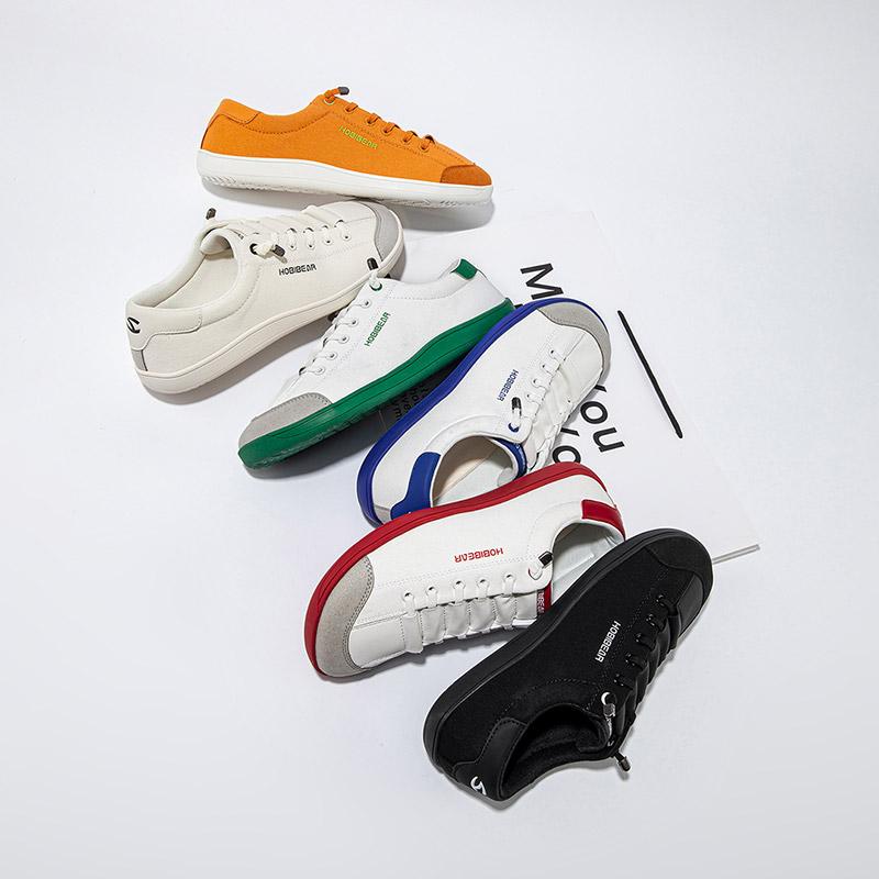 Wide Toe Barefoot Shoes for Unisex Minimalist Artificial Leather Sneakers Lightweight Adjustable Slip On Walking Shoes