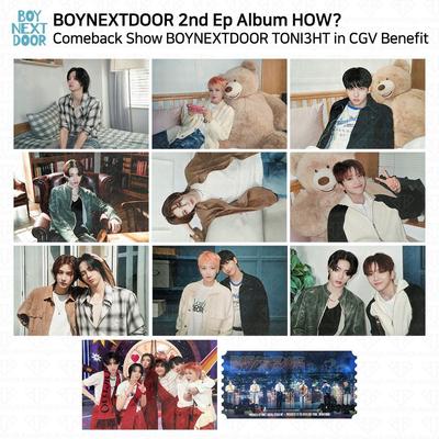 2nd EP Album HOW? Comeback Show TONI3HT In CGV Benefit Photo KPOP