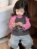 Jaqueta infantil com zíper inverno bebê roupas novas roupas infantis meninos conjunto de moletom e calça de moletom espessados