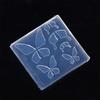 1Pcs 3D Silicone Nail Mold Butterfly Mould Stamping Plate Nails Stencils Diy Uv Gel Nail Carving Mold