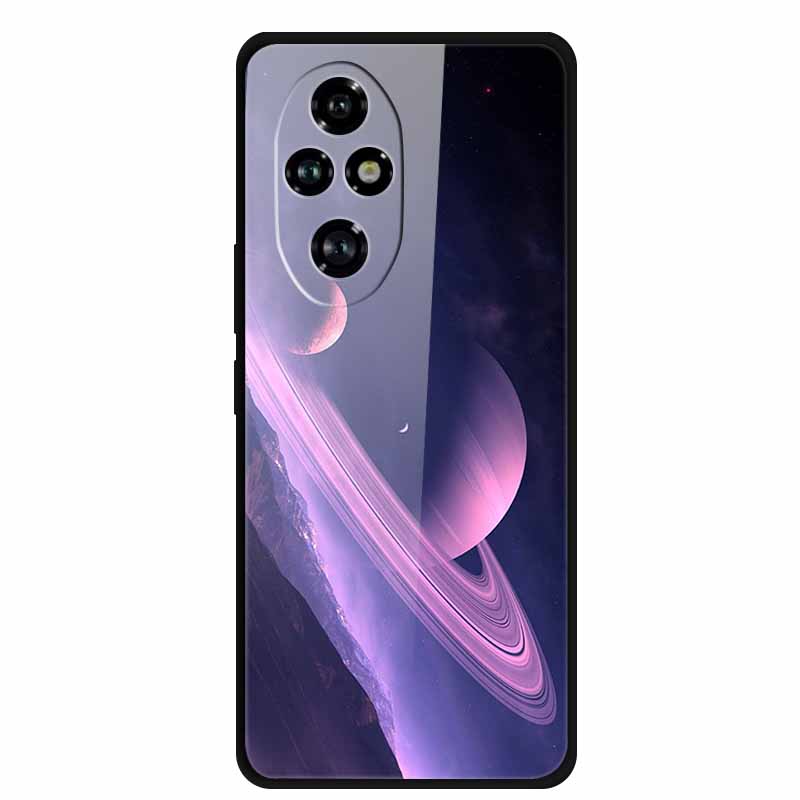 Tempered Glass Case For Honor 200 Pro Case Hard Phone Back Cover Soft Bumper For Honor 200 Pro Case Honor200 Pro 200Pro Bag Capa