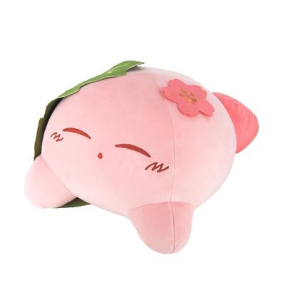 Peluche Kirby Sakuramochi de la collection japonaise Sanei Boeki Kirby of the Stars (S) Peluche KFW02 (L12 x P15 x H9 cm)