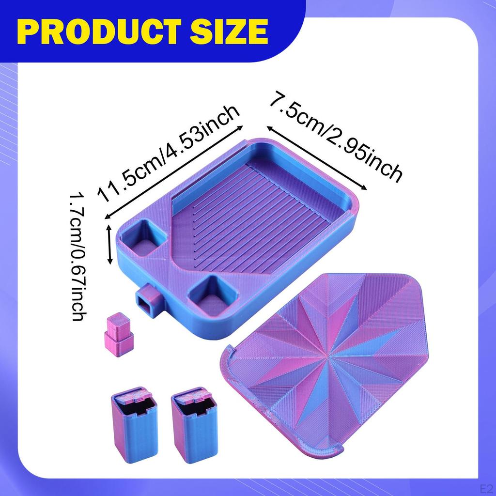 Tablett Perlenorganizer Sortierstation für Bastelzimmer