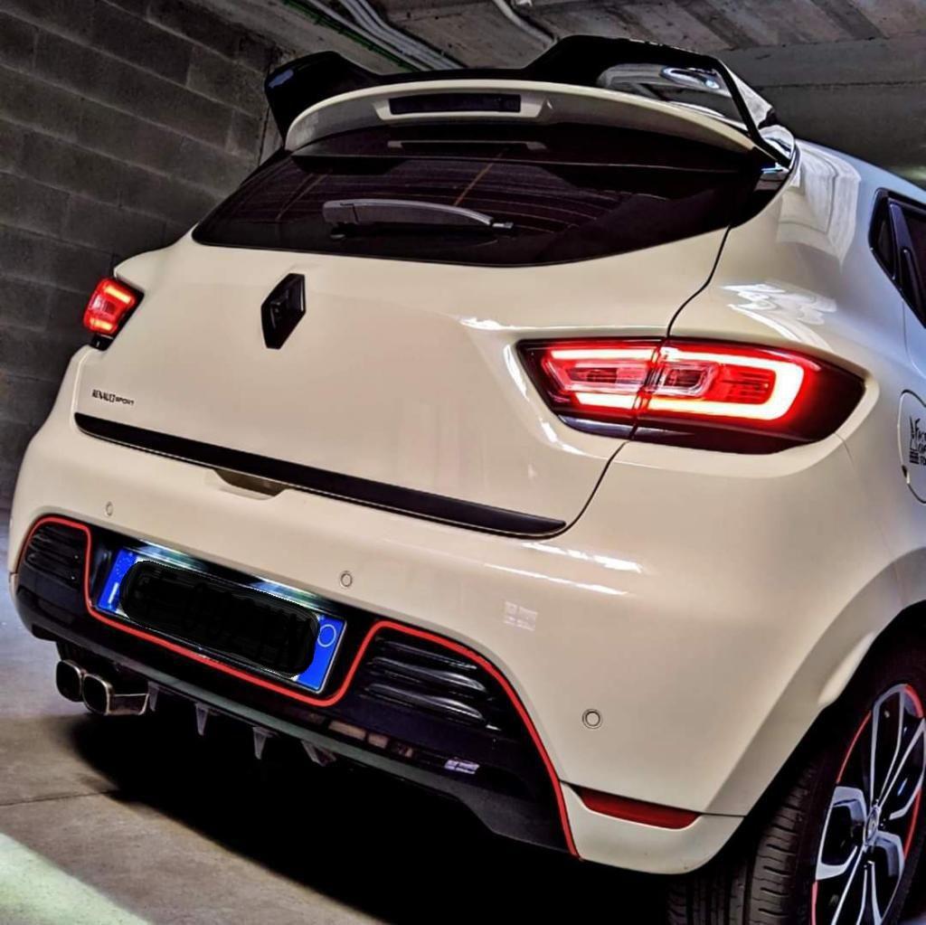 

Для Renault Clio 4 RS Style Spoiler 2012-2019 Неокрашенный