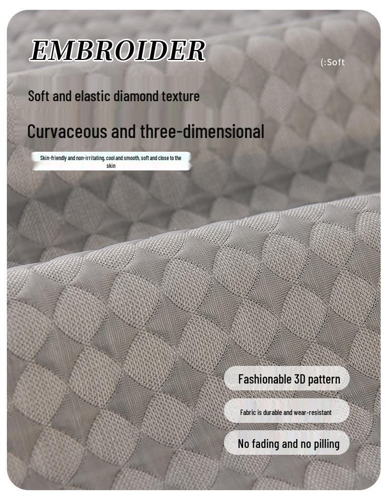 Ice Silk Summer 2025 Sofa Cushion: Advanced Cool Non-Slip Seat Pad