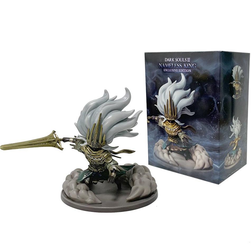 

Dark Souls Iii 14Cm Nameless King (Dragon-Slaying War God/Sun Warrior) Pvc Figure - Desktop Ornament Toy Gift (As shown-16796)-