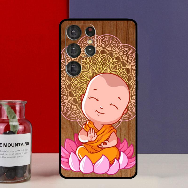 Yoga Om Hindu Symbol Funda Case For Samsung Galaxy S25 Ultra S9 S10 S20 S21 FE S22 S23 Plus S24 Ultra Phone Cover